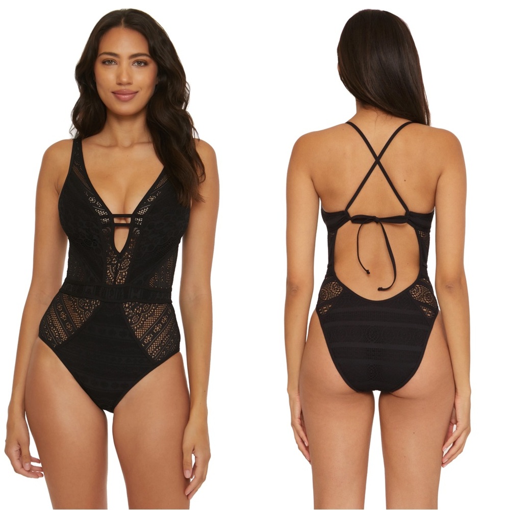 Beecca crochet one piece swimsuit FINAL PRICE NO OFFERS CONSIDERED